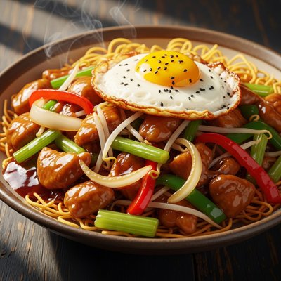 Chicken American Chop Suey