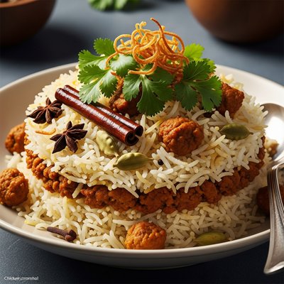Chicken Keema Pulao
