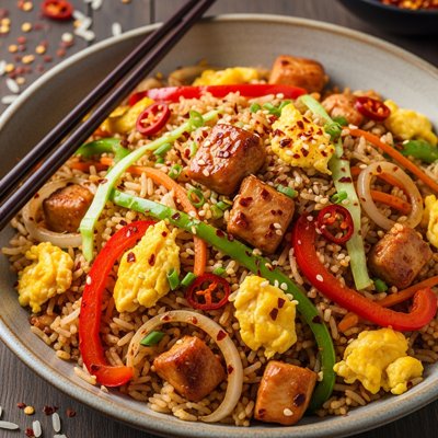Chicken Schezwan Fried Rice