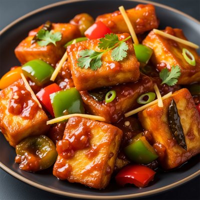 Chilli Paneer Gravy