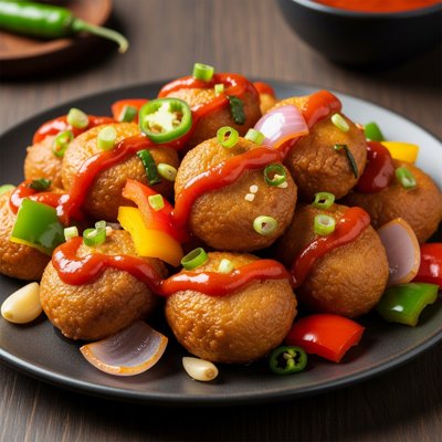 Crispy Chilli Mushroom