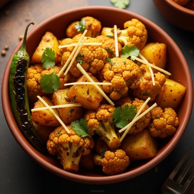 Gobi Aloo Adraki