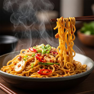 Hot Garlic Noodles
