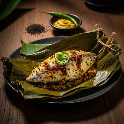 Ilish Bhapa Paturi