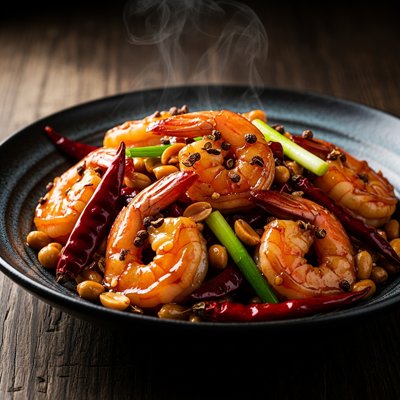 Kung Pao Prawns