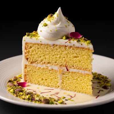 Saffron Milk Cake