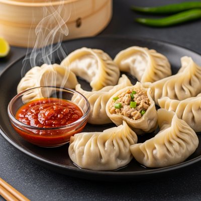 Steamed Chicken Momos