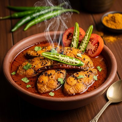 Tyangra Maacher Tel Jhol